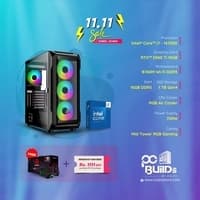 Gaming PC Build | Intel Core i7 14700K Processor | 16GB DDR5 RAM | 1TB Gen4 SSD | NVIDIA GeForce RTX 5060 Ti 16GB Graphics | RGB Air CPU Cooler | 700W Power Supply | Mid Tower RGB Gaming Case