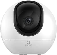 EZVIZ H6 5MP 3K Smart Home Security Wi-Fi Camera | 360° Pan/Tilt Indoor IP Camera | Hand Recognition & Control | Two-Way Talk | Auto-Zoom Tracking | Night Vision (10m) | White
