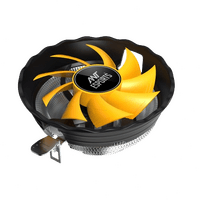 Ant Esports ICE C120 – 120mm CPU Cooler (Black) | Supports Intel LGA 1700/1200/115x & AMD FM1/FM2/AM2-AM4 Sockets