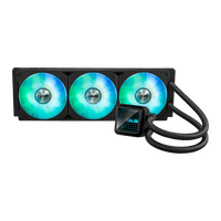 ASUS Prime LC 360 ARGB AIO Liquid CPU Cooler | 360mm Radiator | Infinity Mirror Block | Dual-Chamber Pump | Pre-installed ARGB Fans | Aura Sync Support for AMD/Intel