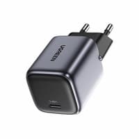 UGREEN Nexode 30W USB-C PD GaN Fast Charger EU | With USB-C Cable | Compatible with iPhone 14 Pro Max/13/12/11/XR, MacBook Air M1/M2, iPad Pro/Air/Mini, Galaxy S22/S21 Ultra, Pixel 7/6
