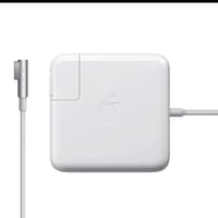 Apple 85W MagSafe Power Adapter | L-Shaped Magnetic Connector | LED Charging Indicator (Amber/Green) | Compact & Lightweight Design | Compatible with MacBook 15" & 17" and More