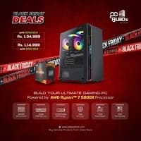 Gaming PC Build | AMD Ryzen 7 5800X Processor | B550M Motherboard | 16GB DDR4 RAM | 512GB NVMe SSD | RTX 5050 & 5060 (8GB) Graphics | 750W Power Supply | RGB Air Cooler | RGB Gaming Case