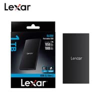 Lexar SL300 Portable SSD | USB Type-C to USB 3.1 Interface | Up to 1050MB/s Read & 1000MB/s Write Speed | IP54 Dust & Water Resistant | 2-Meter Drop Protection | Sleek and Slimline Design | Compact & Durable External Storage