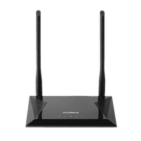 Edimax BR-6428nS V5 N300 4-in-1 Wi-Fi Router | 2.4GHz 300Mbps | Router/Access Point/Range Extender/WISP Modes | High Gain Antenna | Guest Network | WPS Button | Smart Setup (No CD Required)