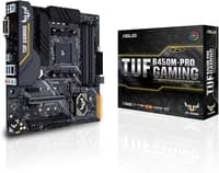 Asus TUF B450M-Pro Gaming Micro-ATX Motherboard | AMD AM4 Ryzen 3 Support | DDR4 | HDMI | Dual M.2 | USB 3.1 Gen 2 | Aura Sync RGB Lighting