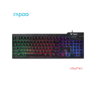Rapoo V50S Gaming Keyboard | RGB Backlit | Wired | US Layout | Black