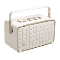 JBL Authentics 300 | Retro-Style Wireless Home Speaker | Bluetooth & Wi-Fi Connectivity | Built-in 4800mAh Battery | Music Streaming via Wi-Fi | Built-in Alexa & Google Assistant