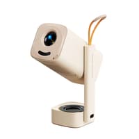 Yaber T1 Pro Portable Full HD Projector | Native 1920×1080 Resolution | 600 ANSI Lumens LED Brightness | Dual 8W Dolby Audio Speakers | Built-in Battery (Up to 2.5 Hours Playback) | 40″–150″ Adjustable Projection Size