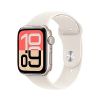 Apple Watch SE 3 (44mm) | Retina LTPO OLED Display (Up to 1,000 nits) | Apple S10 SiP Processor | watchOS 11 with Health Insights & Gesture Controls | WR50 Water Resistance | Up to 18 Hours Battery Life