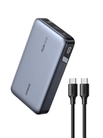 UGREEN 100W Power Bank | 20,000mAh Portable Charger | 3-Port USB-C PD Fast Charging | Digital Display | For MacBook | iPhone 16 | Galaxy S24 Ultra | Steam Deck | Dell XPS & More