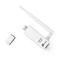 TP-Link TL-WN722N | 150Mbps High Gain Wireless USB Adapter | IEEE 802.11b/g/n Standards | 2.4GHz Frequency (2.400–2.4835GHz) | <20dBm Transmission Power | FCC & RoHS Certified