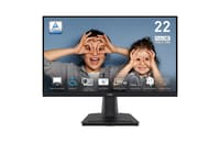 MSI PRO MP225V 22" Business Productivity Monitor | FHD 1920x1080 VA Panel | 100Hz Refresh Rate | 100% sRGB Color Coverage | 1.07B Colors | HDMI & VGA Connectivity
