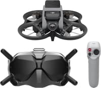 DJI Avata Fly Smart Combo – FPV Drone with DJI Goggles V2 | 4K Stabilized Video | 155° Super-Wide FOV | Built-in Propeller Guard | HD Low-Latency Transmission | Black