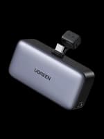 UGREEN Mini Power Bank 5000mAh | 22.5W Fast Charging Dual-Port Portable Charger with Compact Stand Design | High-Capacity Power Bank for Smartphones, Tablets