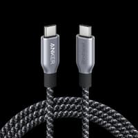 Anker Prime USB-C to USB-C Cable 240W | 3ft Upcycled-Braided Nylon | Fast Charging Cord with 100-Year Bend Durability | 480 Mbps High-Speed Data Transfer | Compatible with a wide range of USB-C devices