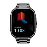 HiFuture Ultra3 PRO | Premium Sport Smart Watch | 2.04" AMOLED Display (368x448) | Bluetooth Calling | IP68 Water Resistant | Stainless Steel Build | 10-Day Battery
