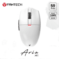 Fantech Aria II XD7V2 Series | Wireless Gaming Mouse | PixArt 3395 Sensor | Up to 8K Polling Rate (Pro Model) | 2.4GHz/Bluetooth/USB Tri-Mode | Ultra-Lightweight Design | Precision Tracking & Low Latency