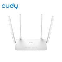 Cudy WR1300 AC1200 Gigabit Wi-Fi Mesh Router | Dual Band MU-MIMO (2.4GHz: 300 Mbps, 5GHz: 867 Mbps) | 4 Fixed Antennas | Long Range up to 170m | VPN, Guest Wi-Fi & AP Mode | 128MB RAM & 16MB ROM